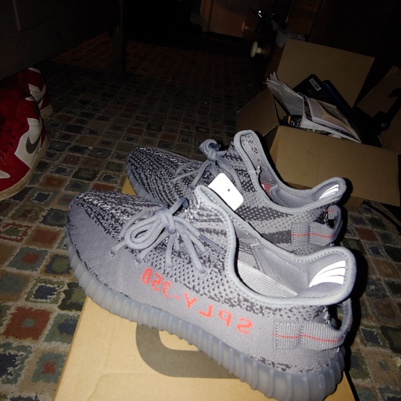 Yeezy Boost 360 v2.0 Beluga Sz 10 - Picture 6 of 8